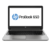HP ProBook 650 G1 Bärbar dator 39,6 cm (15.6") Full HD Intel® Core™ i5 i5-4200M 4 GB DDR3-SDRAM 500 GB HDD Wi-Fi 4 (802.11n) Windows 7 Professional Silver