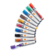 Nobo Liquid Ink Whiteboard Pens Bullet Tip 10 Pack
