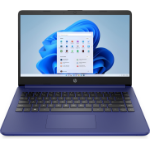 HP 14s-fq0022na 3020E Notebook 35.6 cm (14") HD AMD Athlon 4 GB DDR4-SDRAM 64 GB eMMC Wi-Fi 5 (802.11ac) Windows 10 Home S Blue