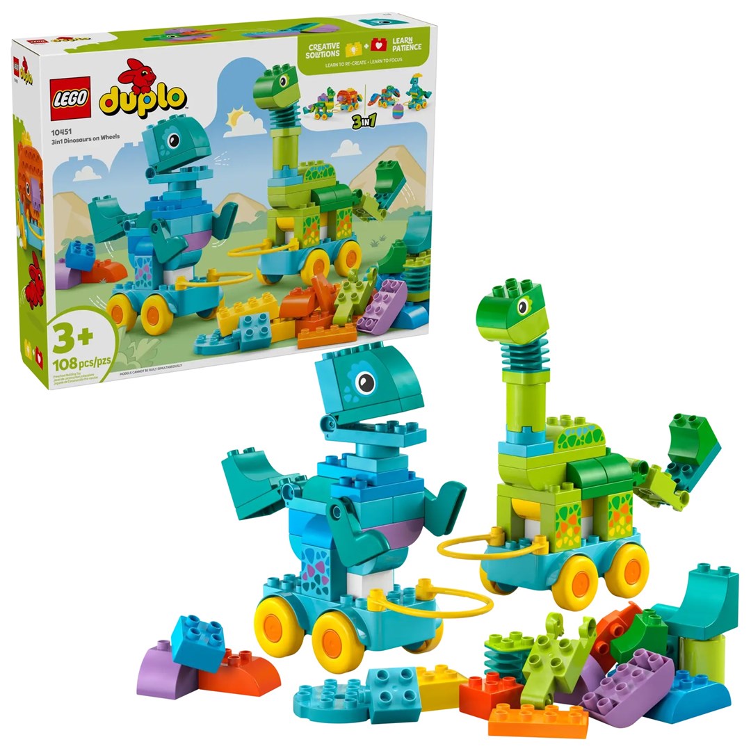 LEGO Duplo Town 10451 3 W 1 Dinozaury