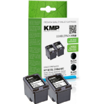 KMP 1719,4021 ink cartridge 2 pc(s) Compatible Black