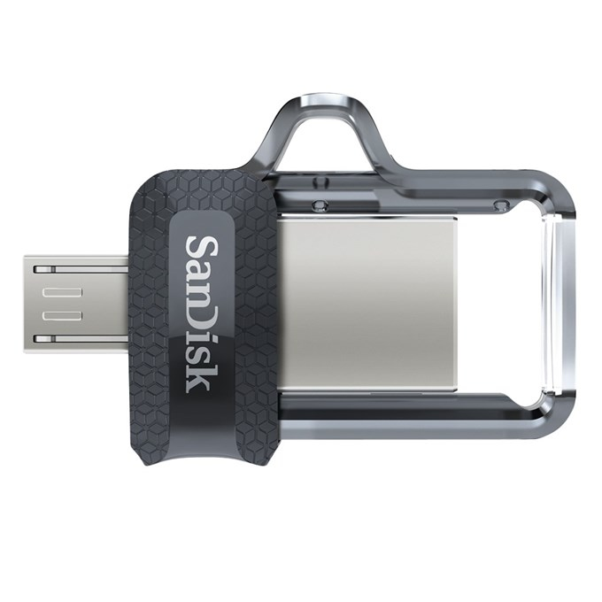Sandisk Black 173386 Usb Flash Drive 128 Gb Usb Type-A / Micro-Usb Tr