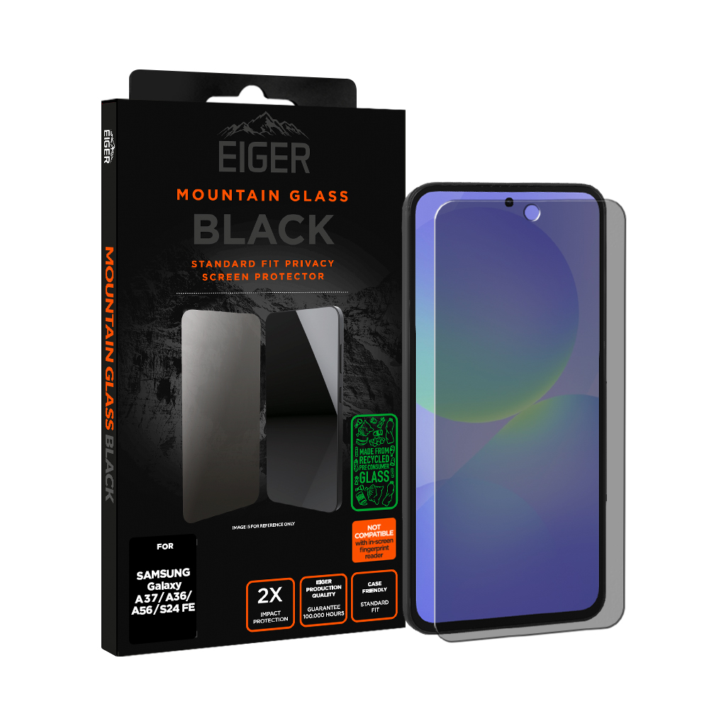 Eiger VERRE TREMPE PREMIUM 2.5D PRIVACY POUR SAMSUNG GALAXY S24 FE / A