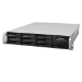 Synology RackStation RS10613xs+ Rack (2U) 8 GB DDR3 Black, Silver