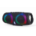 Gembird SPK-BT-LED-02 portable/party speaker Mono portable speaker Black 10 W