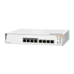 Aruba Instant On 1830 8G 4p Class4 PoE 65W Géré L2 Gigabit Ethernet (10/100/1000) Connexion Ethernet, supportant l'alimentation via ce port (PoE) 1U