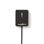 Nedis UHUBU2410BK interface hub Black