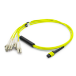 AddOn Networks 1m MPO - 4xLC InfiniBand/fibre optic cable MPO/MTP LC Yellow