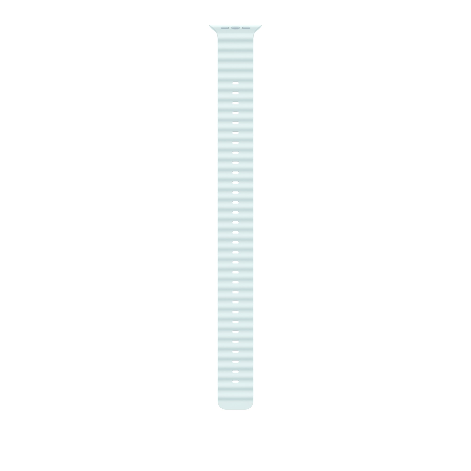 Apple 49mm Ice Blue Ocean Band Extension - Natural Titanium Finish