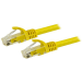 StarTech.com Cable de 1,5m Cat6 Ethernet de Red Amarillo - RJ45 sin Enganches - 24AWG