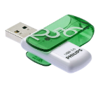 Philips FM25FD00B/00 USB flash drive 256 GB USB Type-A 3.2 Gen 1 (3.1 Gen 1) Green, White