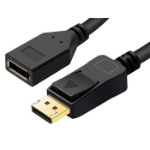 Microconnect DP-MFG-100 DisplayPort cable 1 m Black