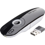 Targus Laser Presentation Remote wireless presenter Black, Grey