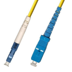 Microconnect FIB461001 InfiniBand/fibre optic cable 1 m LC SC Yellow