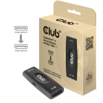 CLUB3D DP 1.4 4K120HZ HDR ACTIVE REPEATER F/F displayport Black