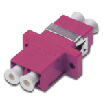 Digitus Fiber optic coupler, Duplex, LC to LC, Multimode OM4