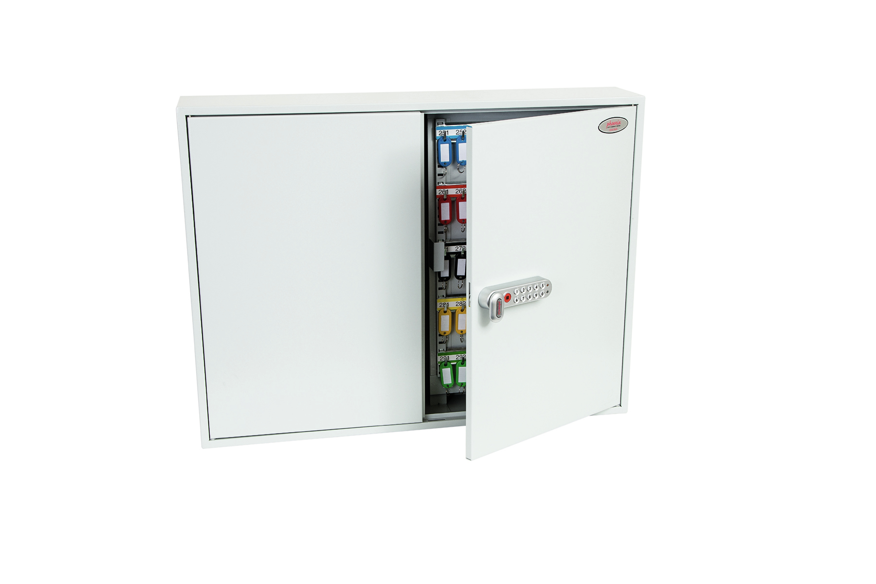 Phoenix Safe Co. KC0606E key cabinet/organizer Grey