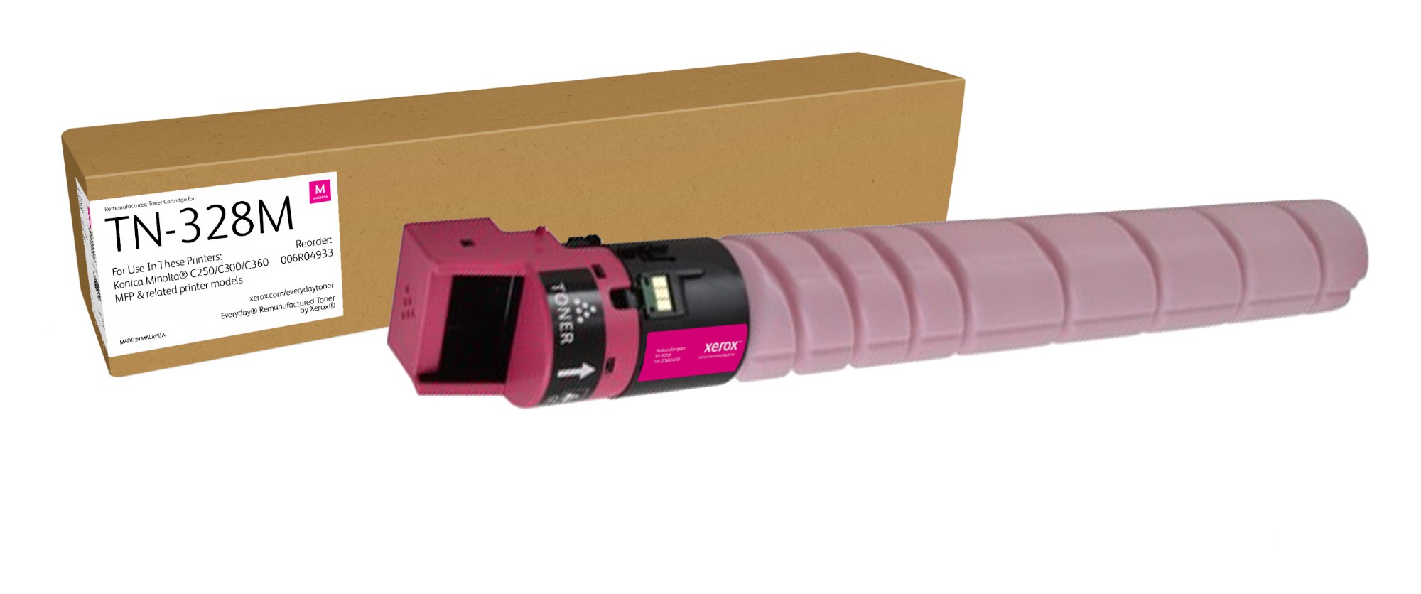 Xerox 006R04933 Toner magenta, 28K pages (replaces Konica Minolta TN-328M) for KM bizhub C 250 i