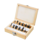 Verto 60H010 router bit Bit set 12 pc(s)