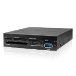 ICY BOX IB-865 card reader USB 3.2 Gen 1 (3.1 Gen 1) Internal Black