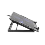 NATEC Dipper laptop cooling pad 39.6 cm (15.6") 660 RPM Black