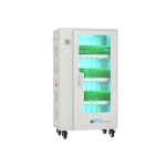 Alcasa PCT01-C60G wagen en kast voor management van draagbare apparatuur Kast voor draagbaar apparaatbeheer Wit