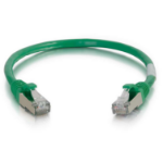 C2G 6" Cat6 STP networking cable Green 5.91" (0.15 m) U/FTP (STP)