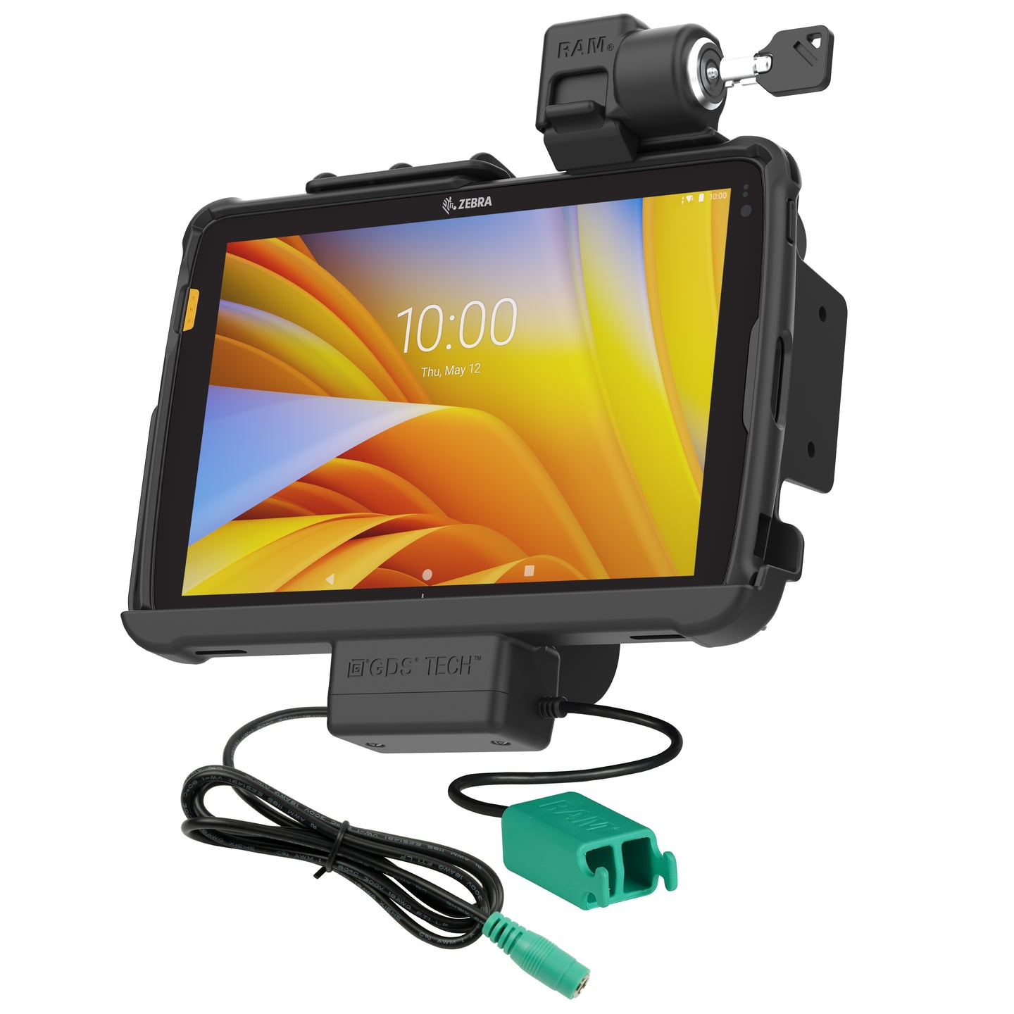 RAM Mounts RAM-HOL-ZE21PD2KLU mobile device dock station Tablet Black