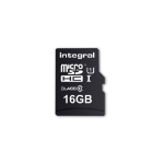 Integral 16GB MICRO SD CARD MICROSDHC CL10 UHS 1 90 MB/S + ADAPTER