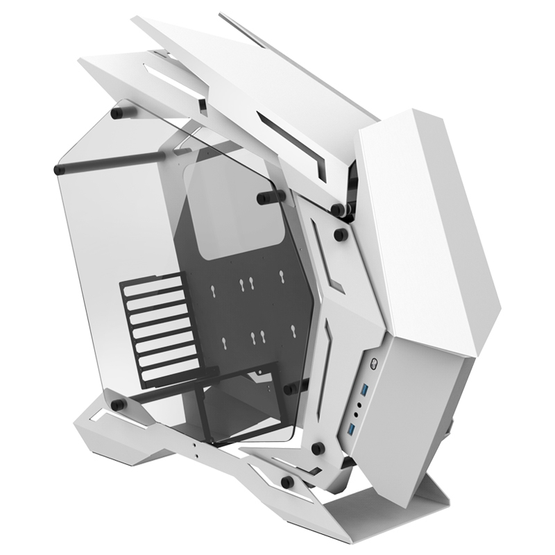 Jonsbo MOD3 - PC - White - ATX - EATX - ITX - micro ATX - Aluminium - Gaming - 17 cm