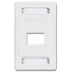 Siemon MX-FP-S-02-02 wall plate/switch cover White