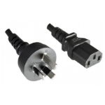 Mercodan 580820011 power cable Black 1.8 m C13 coupler