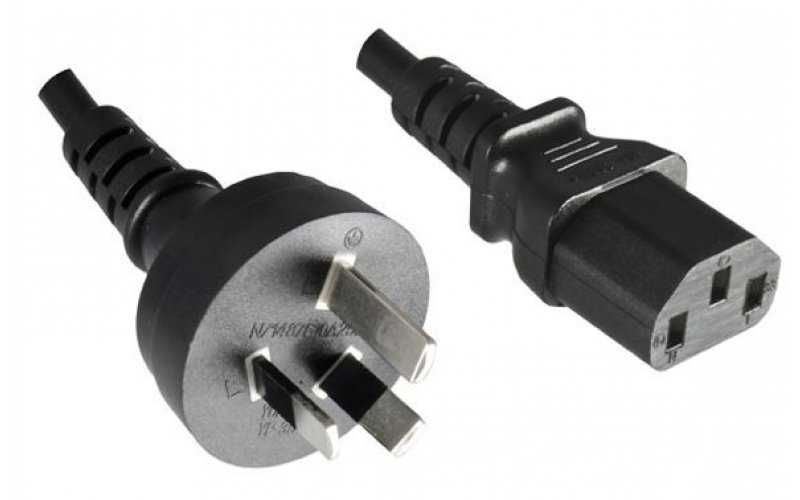 Mercodan 580820011 power cable Black 1.8 m C13 coupler