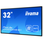 iiyama LH3252HS-B1 Signage Display Digital signage flat panel 80 cm (31.5") IPS 400 cd/m² Full HD Black Built-in processor Android 8.0