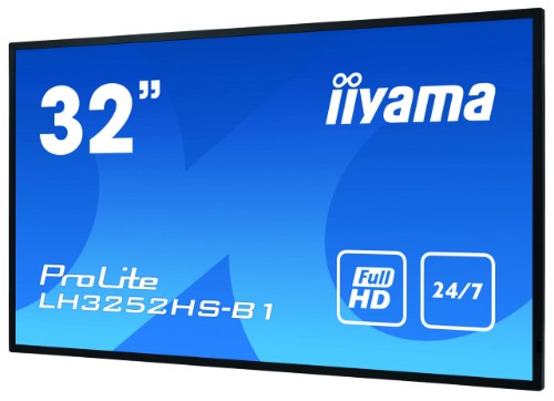 iiyama LH3252HS-B1 signage display Digital signage flat panel 80 cm (31.5