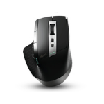Rapoo MT750S - Right-hand - Optical - RF Wireless + Bluetooth - 3200 DPI - Black - Silver