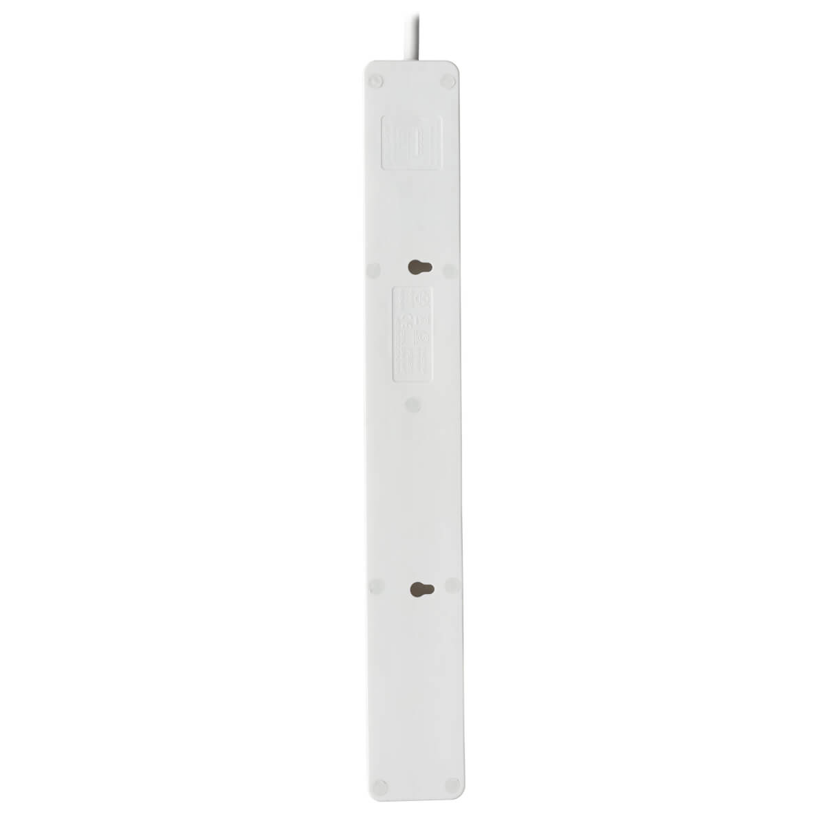 Tripp Lite 6-Outlet Power Strip - British BS1363A Outlets, 220-250V AC, 13A, 1.8 m Cord, BS1363A Plug, White