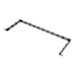 Middle Atlantic Lace Bar 6 Inch Offset, L-Shaped - 10 Pieces