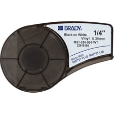 Brady Black/White 139744 Self-Adhesive Printer Label