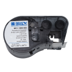 Brady MC1-1000-422 printer label Black, White Self-adhesive printer label