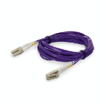 AddOn Networks ADD-LC-LC-MB10M5OM4-EV-SLBL fibre optic cable 10 m LOMM OM4 Violet