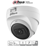 Dahua Technology Camara DAHUA HAC-T1A21N-U-28 - Cámara Domo de 2 Megapixeles - Lente 2.8 mm, 100 Grados de Apertura, Smart ir 25 Mts, Uso Interior, CVI, TVI, AHD, CBVS.