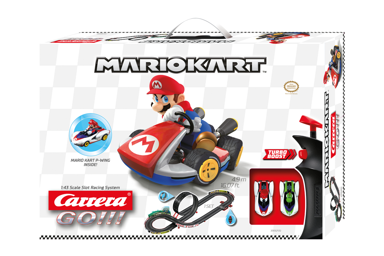 Image of CARRERA GO Nintendo Mario Kart - P-Wing| 20062532