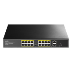 Cudy FS1018PS1 network switch Fast Ethernet (10/100) Power over Ethernet (PoE) Grey