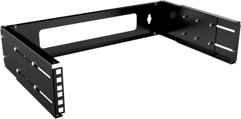 Lanview Black Rar200bl Rack Cabinet 2U Wall Mounted Rack