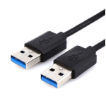 JLC USB (Male) to USB (Male) Cable - 1M - Black