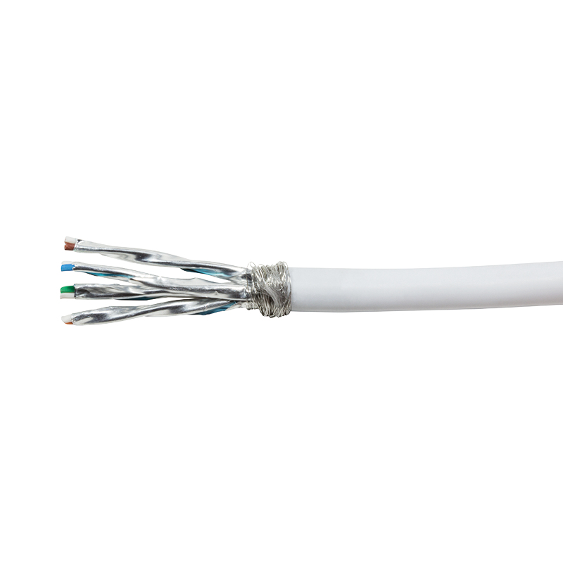 Image of LogiLink CPV0041 networking cable White 100 m Cat7 S/FTP (S-STP)