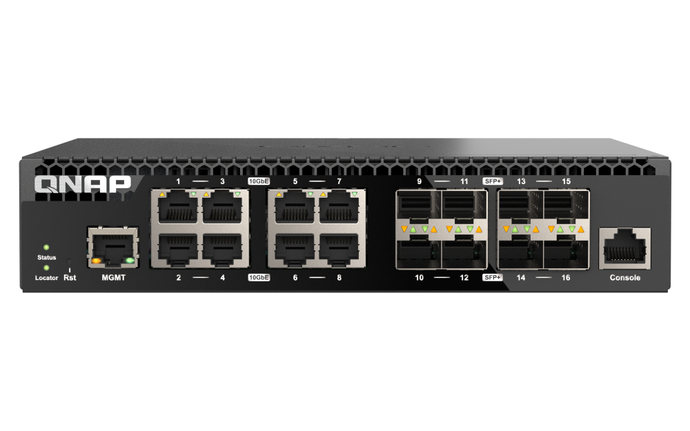 Image of QNAP QSW-M3212R-8S4T Management Switch 12 port of 10GbE port speed...