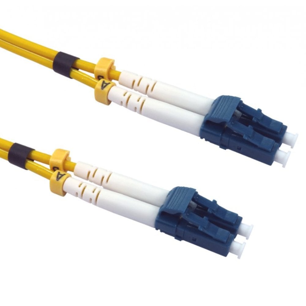Cables Direct 1MTR LC-LC SM 9/125 - YELLOW