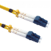 Cables Direct 1MTR LC-LC SM 9/125 - YELLOW